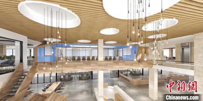 粵港澳大灣區(qū)(廣東)創(chuàng)新創(chuàng)業(yè)孵化基地內(nèi)景。大灣區(qū)科技創(chuàng)新服務(wù)中心 供圖