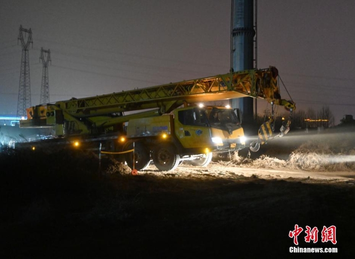 河北石家莊連夜搭建集中隔離點
