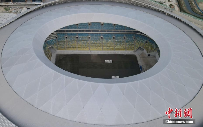 四川成都:多處大運會場館建設(shè)進入收尾沖刺階段