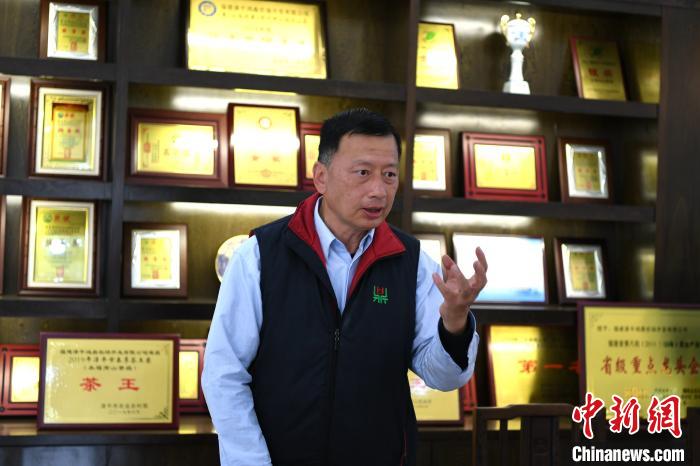 漳平鴻鼎農(nóng)場開發(fā)有限公司董事長李志鴻。(資料圖) 王東明 攝