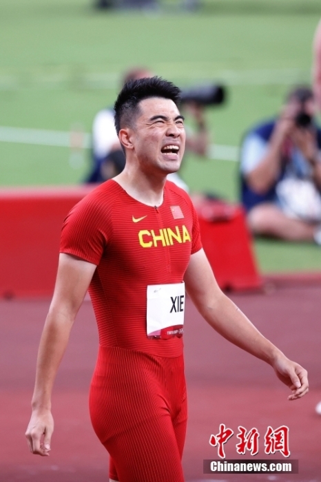 謝文駿晉級東京奧運(yùn)會(huì)男子110米欄半決賽
