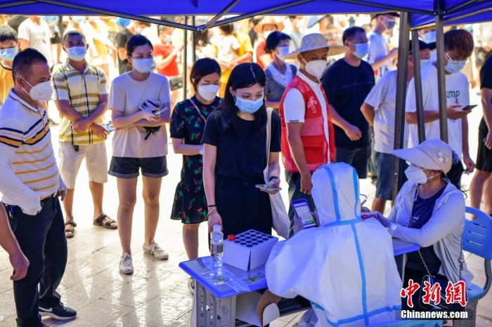 ?？趯?duì)4個(gè)重點(diǎn)區(qū)域開(kāi)展全員核酸檢測(cè)