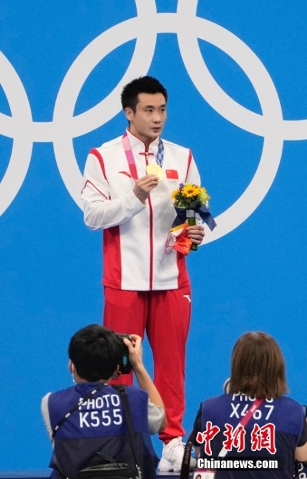 38金！曹緣奪得東京奧運(yùn)會(huì)男子十米跳臺(tái)金牌