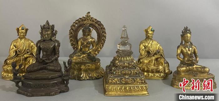 從美國追索回國的文物藝術品 國家文物局供圖，攝影羅征