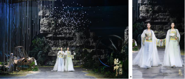 圖展山河盛景，服飾乾坤方儀――熊英|乾坤？方儀2022SS中國國際時裝周開幕大秀震撼上演