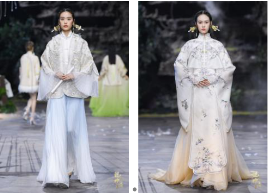 圖展山河盛景，服飾乾坤方儀――熊英|乾坤？方儀2022SS中國國際時裝周開幕大秀震撼上演