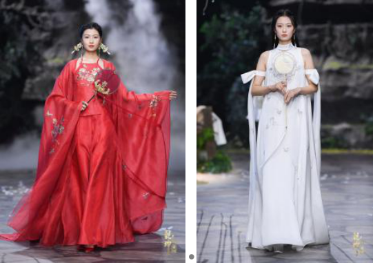 圖展山河盛景，服飾乾坤方儀――熊英|乾坤？方儀2022SS中國國際時裝周開幕大秀震撼上演