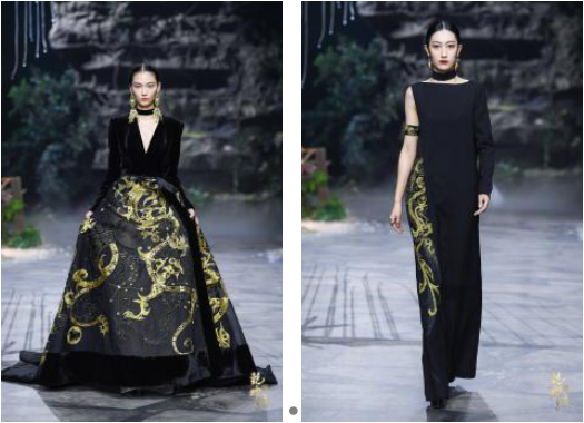 圖展山河盛景，服飾乾坤方儀――熊英|乾坤？方儀2022SS中國國際時裝周開幕大秀震撼上演