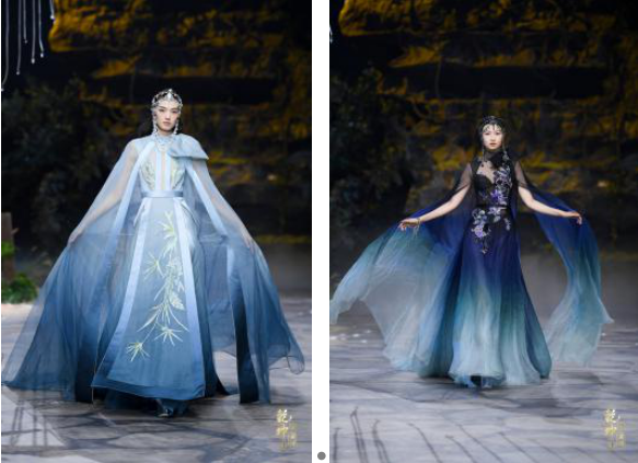 圖展山河盛景，服飾乾坤方儀――熊英|乾坤？方儀2022SS中國國際時裝周開幕大秀震撼上演