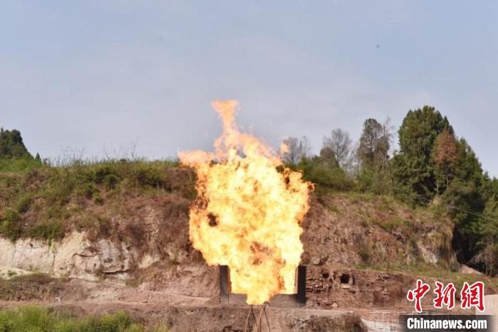 金淺5H井區(qū)高產(chǎn)井?！∥髂嫌蜌馓?供圖