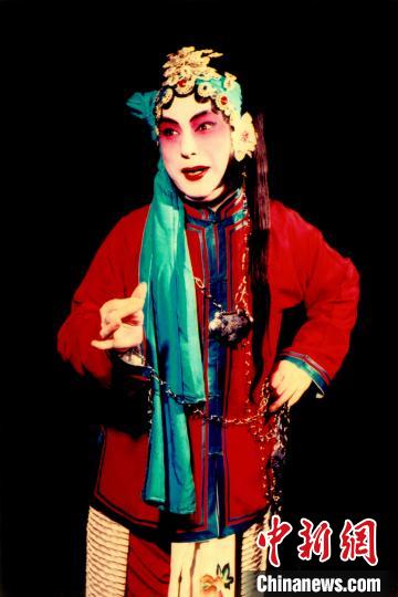 圖為沈福存京劇扮相。　重慶京劇院供圖