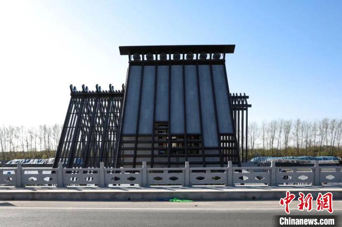 世界灌溉工程遺產(chǎn)點-高郵車邏閘?！「哙]市水利部門供圖