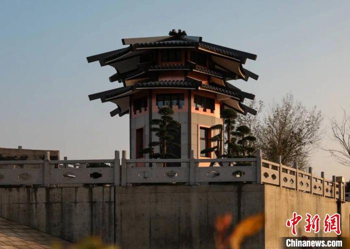 世界灌溉工程遺產(chǎn)點-高郵界首小閘?！「哙]市水利部門供圖