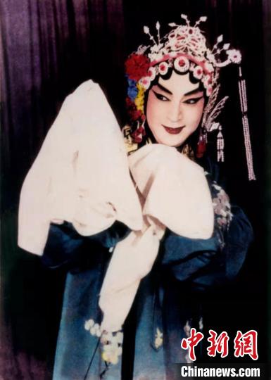 圖為沈福存京劇扮相?！≈貞c京劇院供圖