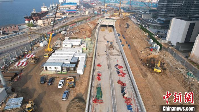 圖為F1段主體。(無人機照片) 聞新宇 攝