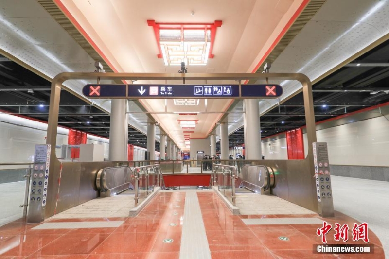 北京地鐵冬奧支線(xiàn)開(kāi)通在即