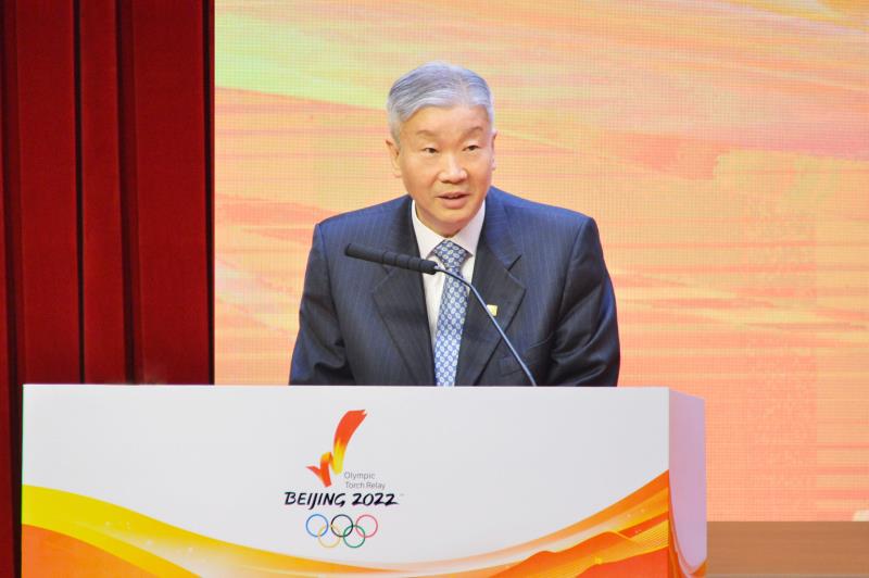 中國人民保險(xiǎn)集團(tuán)董事長(zhǎng)羅熹致辭 （圖/中國人保）