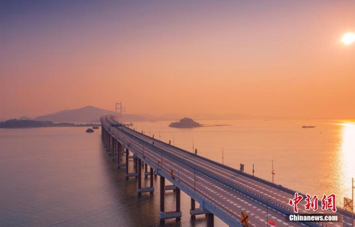 廣東虎門大橋。<a target='_blank' href='/'>中新社</a>發(fā) 岳路建 攝