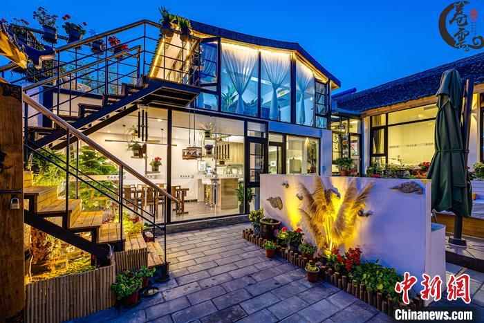 就地包個小院兒過年成為一種趨勢。受訪者供圖。
