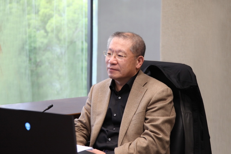 孫玉勝接受澎湃新聞專訪。 何建民 攝