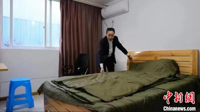 “農(nóng)副物流員工之家”房間內(nèi)。　余杭區(qū)融媒體中心供圖