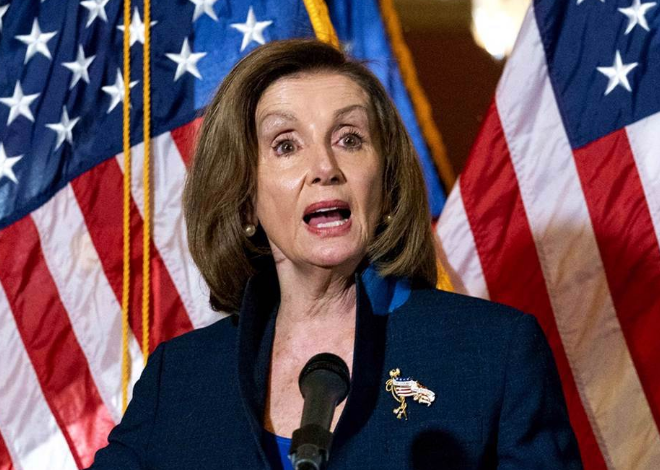 美國(guó)聯(lián)邦眾議院議長(zhǎng)佩洛西（Nancy　Pelosi） 圖片來源外媒.png