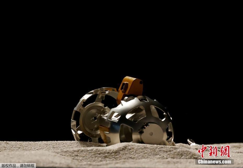 日本小型探月機(jī)器人亮相 僅手掌大小