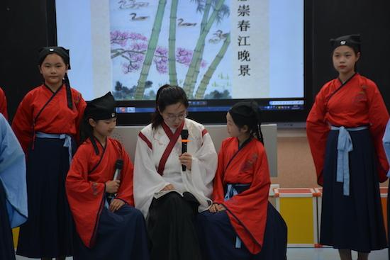 臨沂市沂南經濟開發(fā)區(qū)實驗學校與新湘兄弟學校開展云端文化交流會