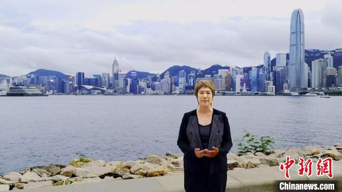 香港旅發(fā)局中國內(nèi)地區(qū)域總監(jiān)魯昭儀?！∠愀垴v京辦供圖