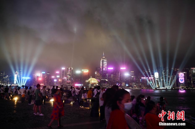 （慶祝香港回歸祖國25周年）“維港光影匯演”帶來視聽新享受