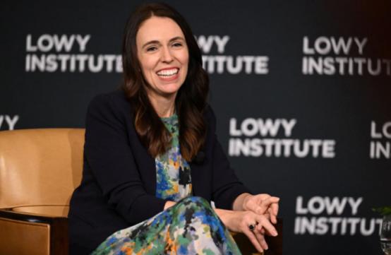 當(dāng)?shù)貢r間7日，悉尼，新西蘭總理阿德恩在澳大利亞洛伊研究所發(fā)表外交政策演講。圖源：外媒