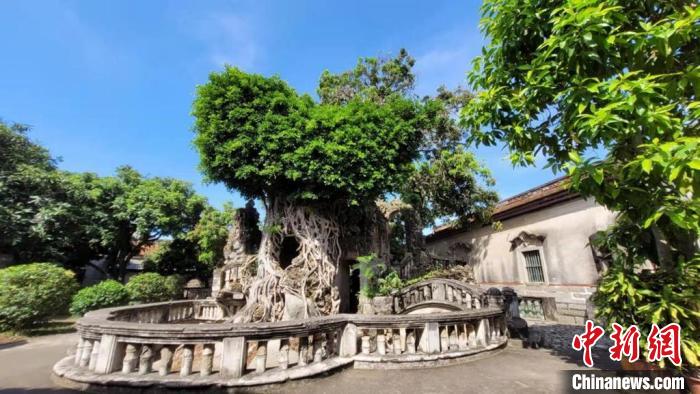 圖為赤土社芙蓉別墅后景。　葉藝琳 攝