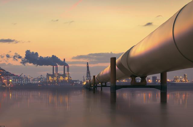 圖為西氣東輸進(jìn)入管道運(yùn)行正常狀態(tài)。圖片來(lái)源：視覺(jué)中國(guó)