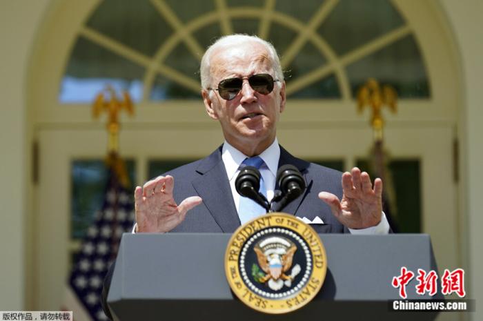 資料圖：美國總統(tǒng)拜登。