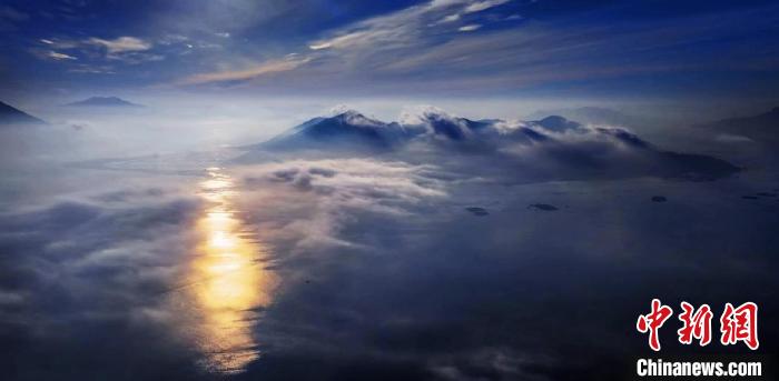 海上天湖三都澳?！〗冻菂^(qū)融媒體中心 供圖