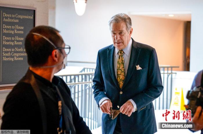 資料圖：美國國會眾議院議長佩洛西的丈夫保羅·佩洛西(Paul Pelosi)。