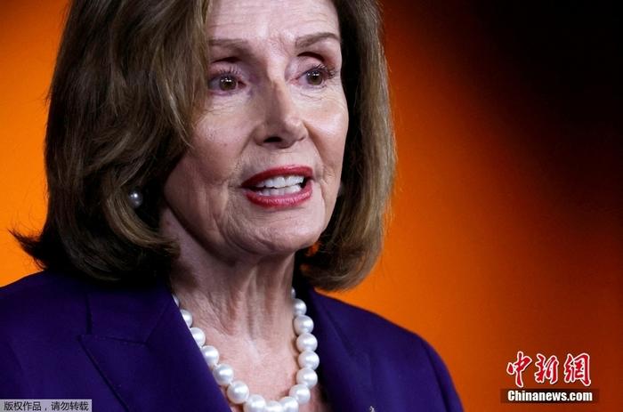 美國(guó)眾議院議長(zhǎng)佩洛西。(資料圖)