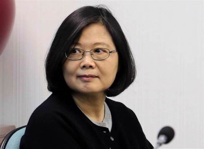 臺灣地區(qū)領導人蔡英文。（圖源：臺灣“中時新聞網(wǎng)”）