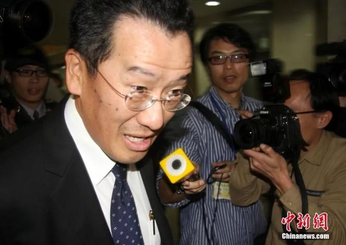 圖為民進黨當局“安全會議”秘書長顧立雄。<a target='_blank' href='/'>中新社</a>記者 陳立宇 攝