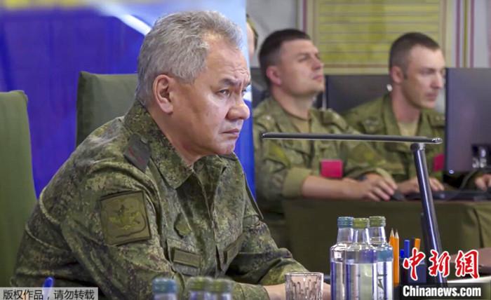 資料圖：俄羅斯國防部長紹伊古。