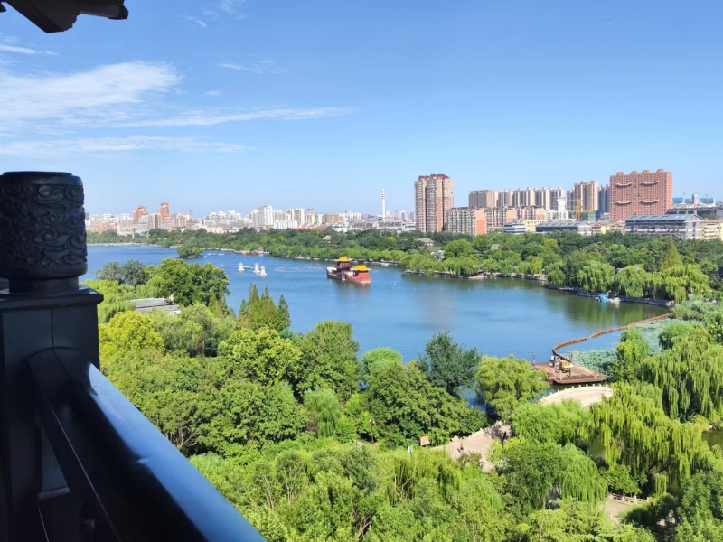 圖為超然樓上的風景。劉星晨攝