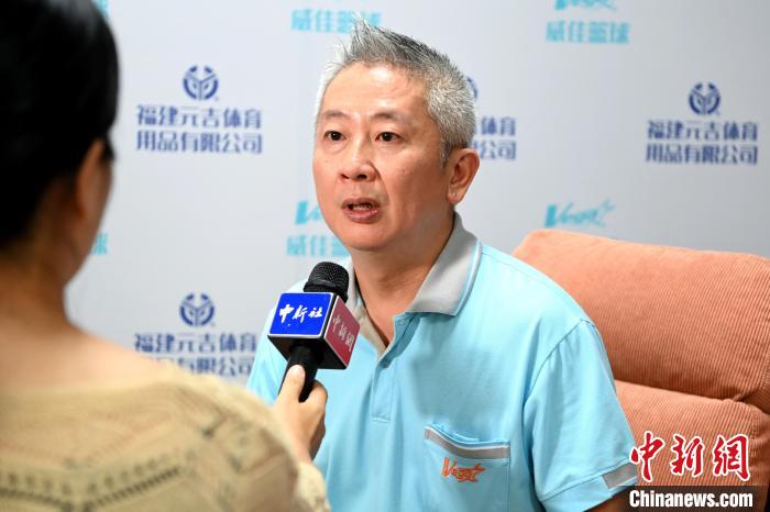 臺商林世堃接受<a target='_blank' href='/' >中新網</a>記者采訪?！埥鸫?攝