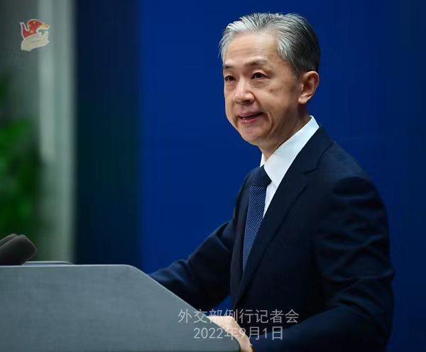 外交部發(fā)言人汪文斌。薛偉 攝