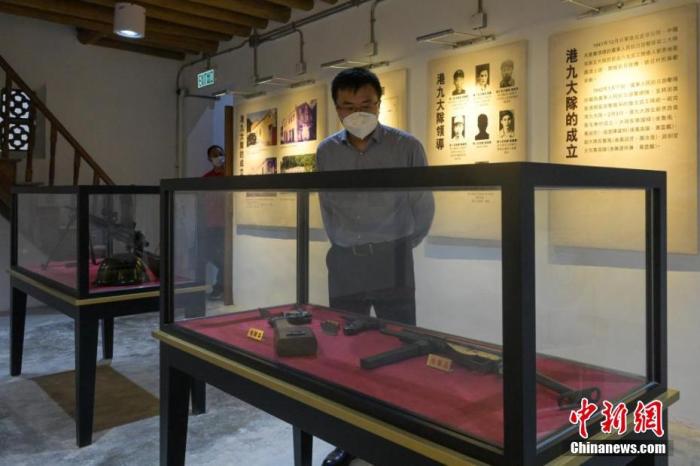 紀(jì)念館其一展廳。陳永諾 攝