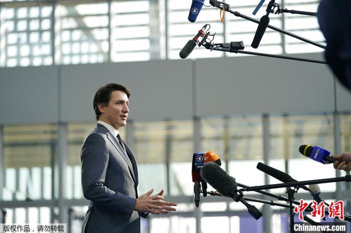 資料圖：加拿大總理特魯多。