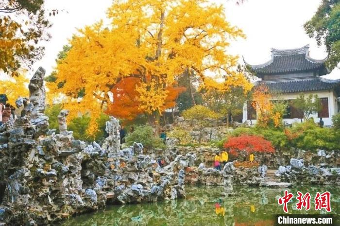 獅子林以“假山假水甲天下”聞名。圖片來源：臺灣《經(jīng)濟日報》