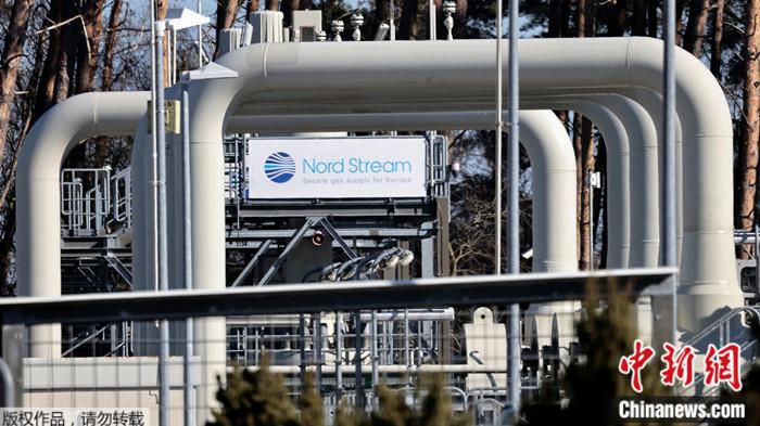 資料圖：“北溪-1”天然氣管道。