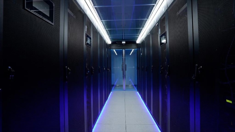 “夸父一號”數(shù)據(jù)分析中心。（圖源：新華社）