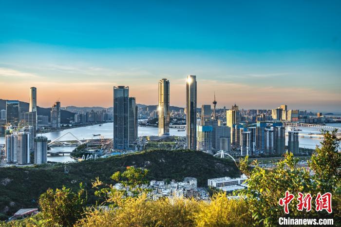 圖為橫琴粵澳深度合作區(qū)。　橫琴粵澳深度合作區(qū)行政事務局供圖