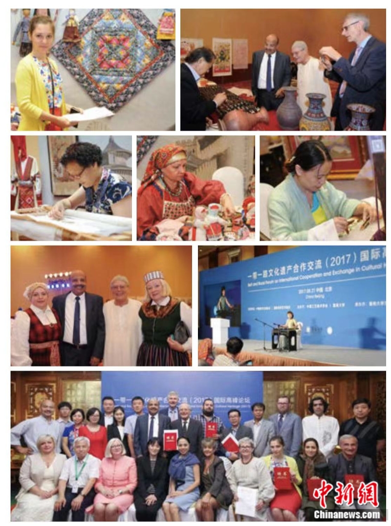 各國(guó)專家學(xué)者、手工藝人積極搭建“一帶一路”文化遺產(chǎn)合作交流平臺(tái)，推動(dòng)各國(guó)文化遺產(chǎn)的相互借鑒、合作共贏。受訪者供圖